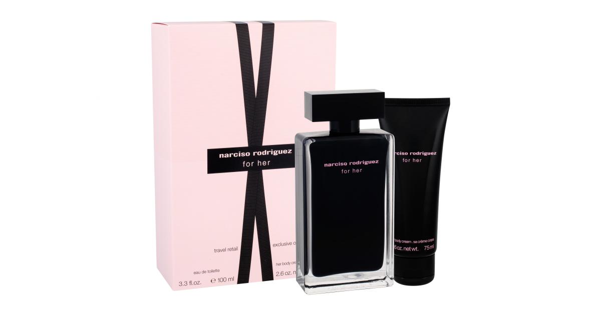 Narciso Rodriguez For Her Poklon Set Toaletna Voda 100 Ml Krema Za