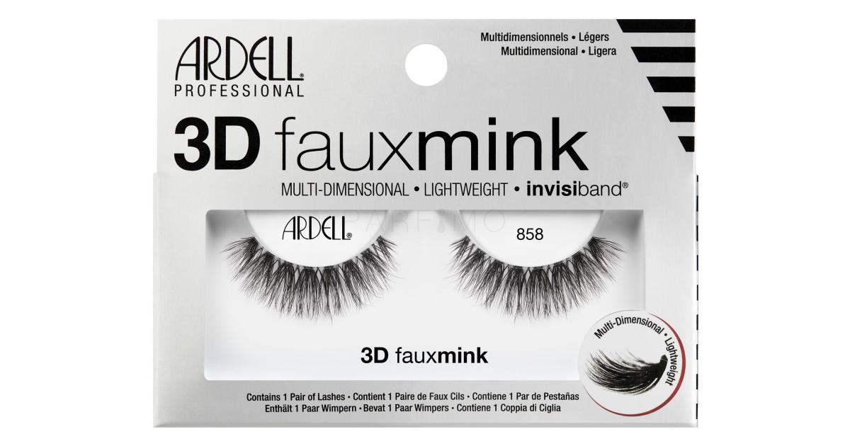 Ardell 3D Faux Mink 858 Umjetne trepavice za žene Lijepa hr