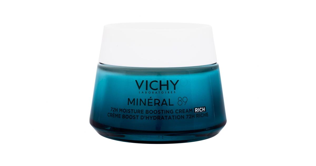 Vichy Minéral 89 72H Moisture Boosting Cream Rich Dnevna krema za lice