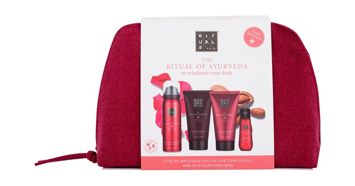 Rituals The Ritual Of Ayurveda Luxury Reusable Pouch For Travelling