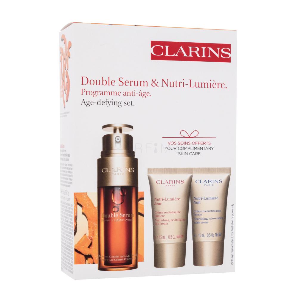 Clarins Double Serum Nutri Lumi Re Programme Anti Age Serumi Za Lice