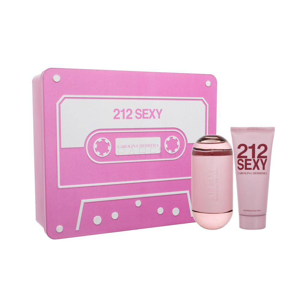 Carolina Herrera 212 Sexy Poklon Set Parfemska Voda 100 Ml Losion Za