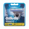 Gillette Mach3 Turbo Zamjenske britvice za muškarce 12 kom