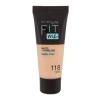 Maybelline Fit Me! Matte + Poreless Puder za žene 30 ml Nijansa 118 Nude