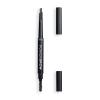 Revolution Relove Power Brow Olovka za obrve za žene 0,3 g Nijansa Dark Brown