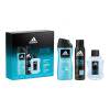 Adidas Ice Dive Poklon set toaletna voda 100 ml + dezodorans 150 ml + gel za tuširanje 250 ml