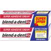 Blend-a-dent Extra Strong Original Super Adhesive Cream Krema za fiksiranje 2x47 g