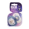 LOVI Night &amp; Day Dynamic Soother Boy 18m+ Duda za djecu 2 kom