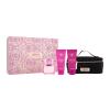 Versace Bright Crystal Absolu SET1 Poklon set parfemska voda 90 ml + gel za tuširanje 100 ml + losion za tijelo 100 ml + kozmetička torbica