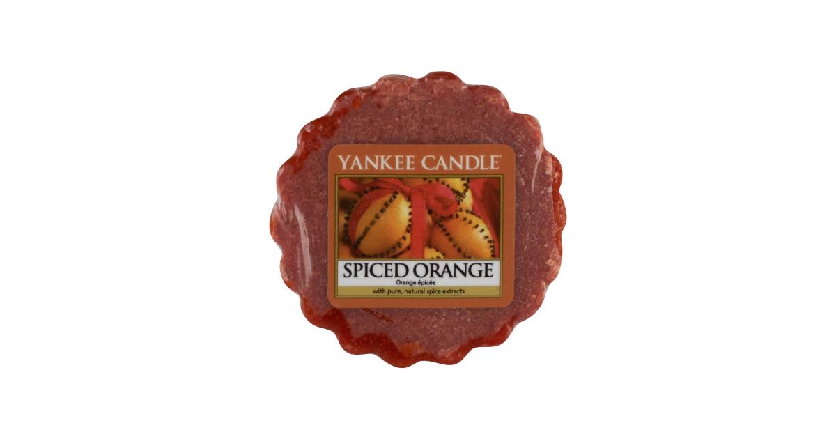 Yankee candle store spiced orange