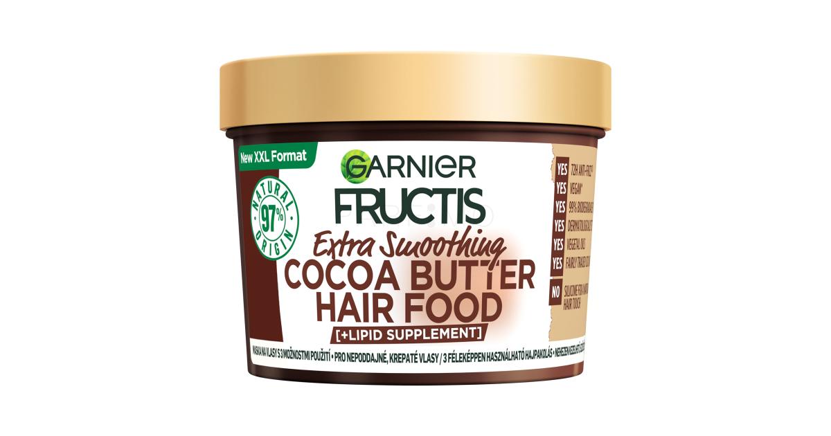 Garnier Fructis Hair Food Cocoa Butter Extra Smoothing Mask Maske Za