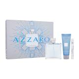 Azzaro Chrome Poklon set toaletna voda 100 ml + toaletna voda 10 ml + šampon za kosu i tijelo 75 ml