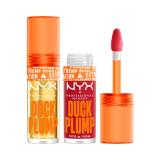 Set Sjajilo za usne NYX Professional Makeup Duck Plump + Sjajilo za usne NYX Professional Makeup Duck Plump