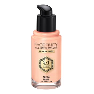 Max Factor Facefinity All Day Flawless SPF20 Puder za žene 30 ml Nijansa C30 Porcelain