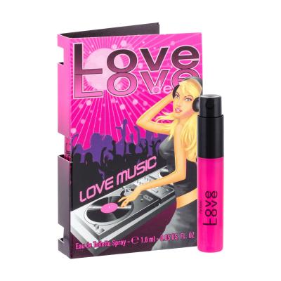 Love Love Love Music Toaletna voda za žene 1,6 ml uzorak