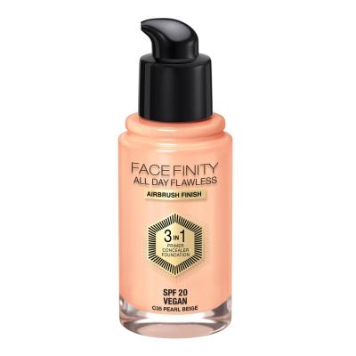 Max Factor Facefinity All Day Flawless SPF20 Puder za žene 30 ml Nijansa C35 Pearl Beige