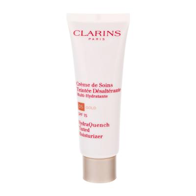 Clarins HydraQuench Tinted Moisturizer SPF15 Dnevna krema za lice za žene 50 ml Nijansa 05 Gold