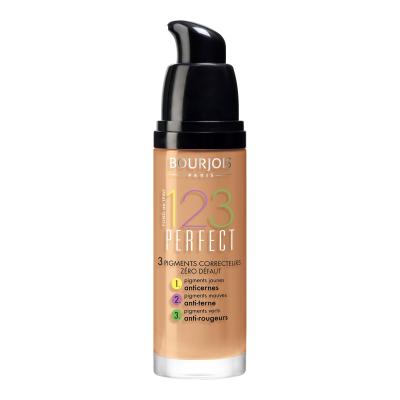 BOURJOIS Paris 123 Perfect Puder za žene 30 ml Nijansa 57 Light Bronze