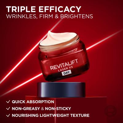 L&#039;Oréal Paris Revitalift Laser X3 Day Cream Dnevna krema za lice za žene 50 ml