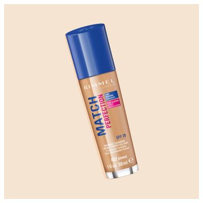 Rimmel London Match Perfection SPF20 Puder za žene 30 ml Nijansa 402 Bronze