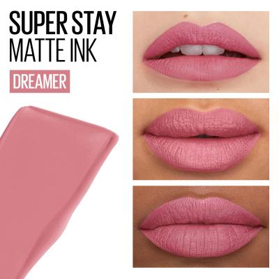 Maybelline Superstay Matte Ink Liquid Ruž za usne za žene 5 ml Nijansa 10 Dreamer