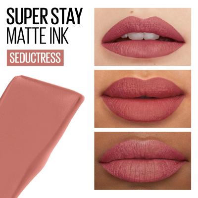 Maybelline Superstay Matte Ink Liquid Ruž za usne za žene 5 ml Nijansa 65 Seductress