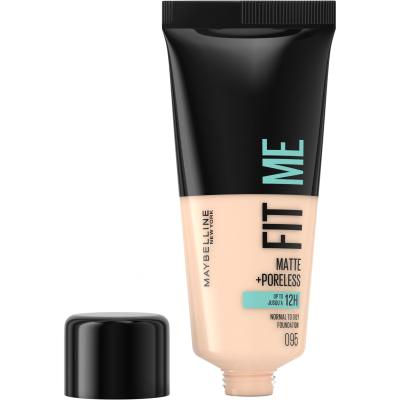 Maybelline Fit Me! Matte + Poreless Puder za žene 30 ml Nijansa 95 Fair Porcelain