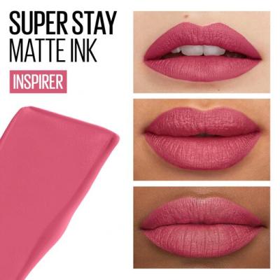 Maybelline Superstay Matte Ink Liquid Ruž za usne za žene 5 ml Nijansa 125 Inspirer