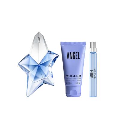 Mugler Angel Poklon set parfemska voda 50 ml + parfemska voda 10 ml + losion za tijelo 50 ml za ponovo punjenje