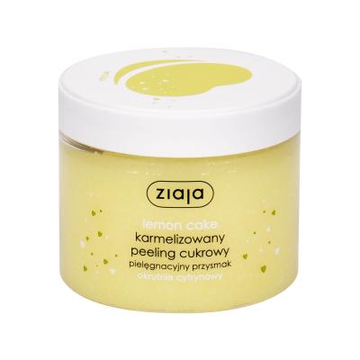 Ziaja Lemon Cake Sugar Body Scrub Piling za tijelo za žene 300 ml