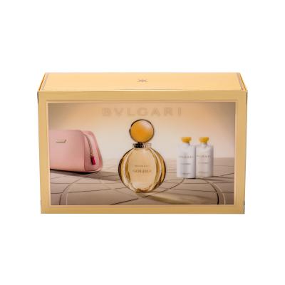 Bvlgari Goldea Poklon set parfemska voda 90 ml + losion za tijelo 75 ml + kozmetička torbica