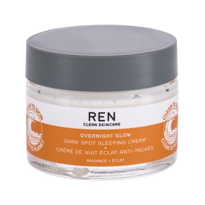 REN Clean Skincare Radiance Overnight Glow Noćna krema za lice za žene 50 ml