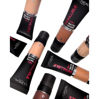 L&#039;Oréal Paris Infaillible 32H Matte Cover SPF25 Puder za žene 30 ml Nijansa 110