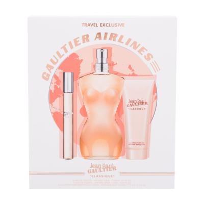 Jean Paul Gaultier Classique Poklon set toaletna voda 100 ml + toaletna voda 10 ml + losion za tijelo 75 ml