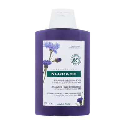 Klorane Organic Centaury Anti-Yellowing Šampon za žene 200 ml