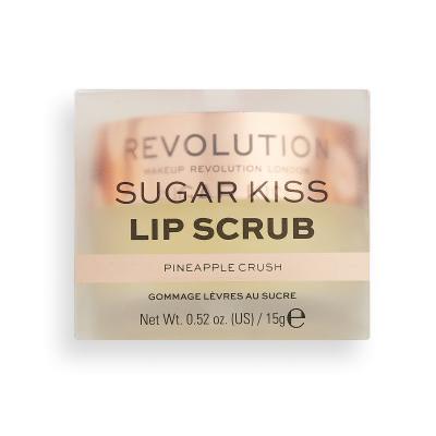 Makeup Revolution London Sugar Kiss Lip Scrub Pineapple Crush Balzam za usne za žene 15 g