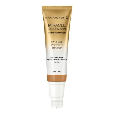 Max Factor Miracle Second Skin SPF20 Puder za žene 30 ml Nijansa 09 Tan