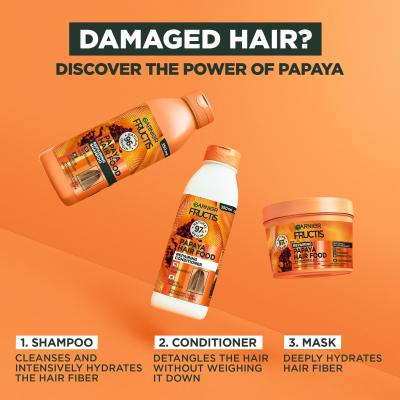 Garnier Fructis Hair Food Papaya Repairing Conditioner Regenerator za žene 350 ml