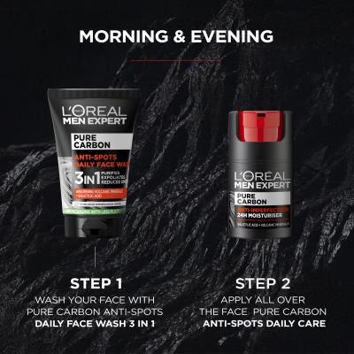 L&#039;Oréal Paris Men Expert Pure Carbon Anti-Imperfection Daily Care Dnevna krema za lice za muškarce 50 ml