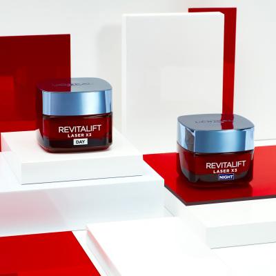 L&#039;Oréal Paris Revitalift Laser X3 Day Cream Poklon set dnevna krema za lice Revitalift Laser X3 50 ml + noćna krema za lice Revitalift Laser X3 50 ml