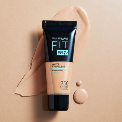 Maybelline Fit Me! Matte + Poreless Puder za žene 30 ml Nijansa 119 Golden Beige