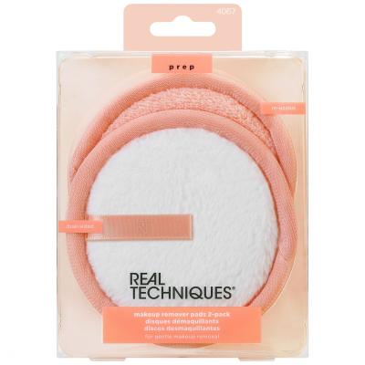 Real Techniques Skin Reusable Make Up Removal Pads Jastučići za skidanje šminke za žene 2 kom