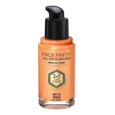 Max Factor Facefinity All Day Flawless SPF20 Puder za žene 30 ml Nijansa C90 Amber