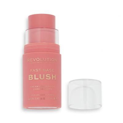 Makeup Revolution London Fast Base Blush Rumenilo za žene 14 g Nijansa Peach