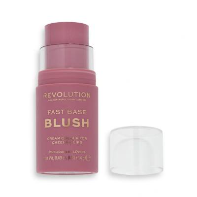 Makeup Revolution London Fast Base Blush Rumenilo za žene 14 g Nijansa Blush