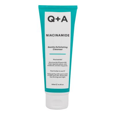 Q+A Niacinamide Gentle Exfoliating Cleanser Gel za čišćenje lica za žene 125 ml