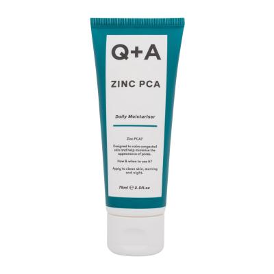 Q+A Zinc PCA Daily Moisturiser Dnevna krema za lice za žene 75 ml