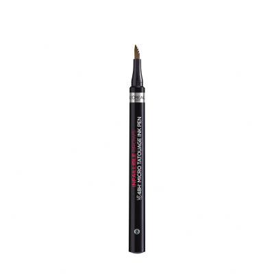 L&#039;Oréal Paris Infaillible Brows 48H Micro Tatouage Ink Pen Olovka za obrve za žene 1 g Nijansa 3.0 Brunette