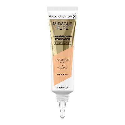 Max Factor Miracle Pure Skin-Improving Foundation SPF30 Puder za žene 30 ml Nijansa 30 Porcelain