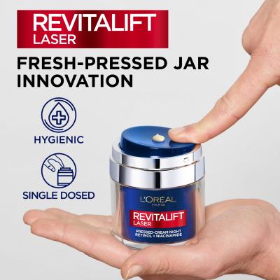 L&#039;Oréal Paris Revitalift Laser Pressed-Cream Night Noćna krema za lice za žene 50 ml